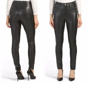 7 For All Mankind Faux Leather Skinny Pant